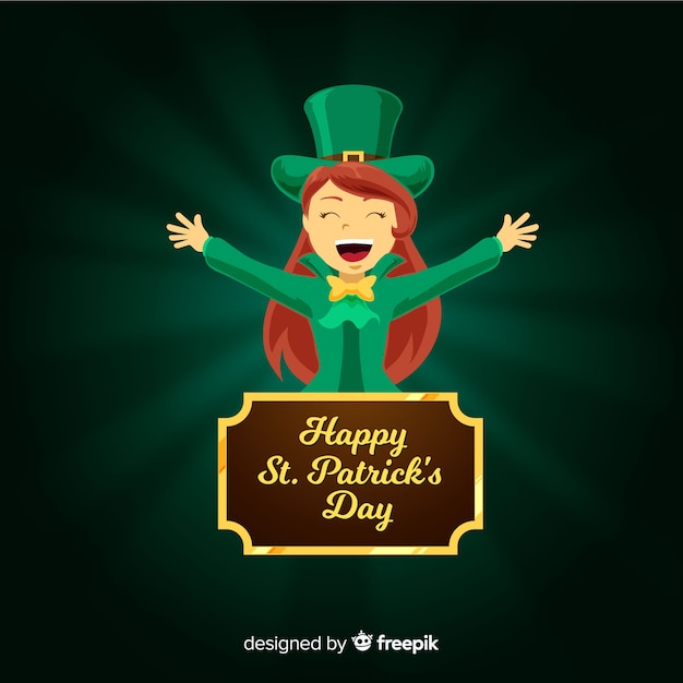 Free Vector st. patrick's day background