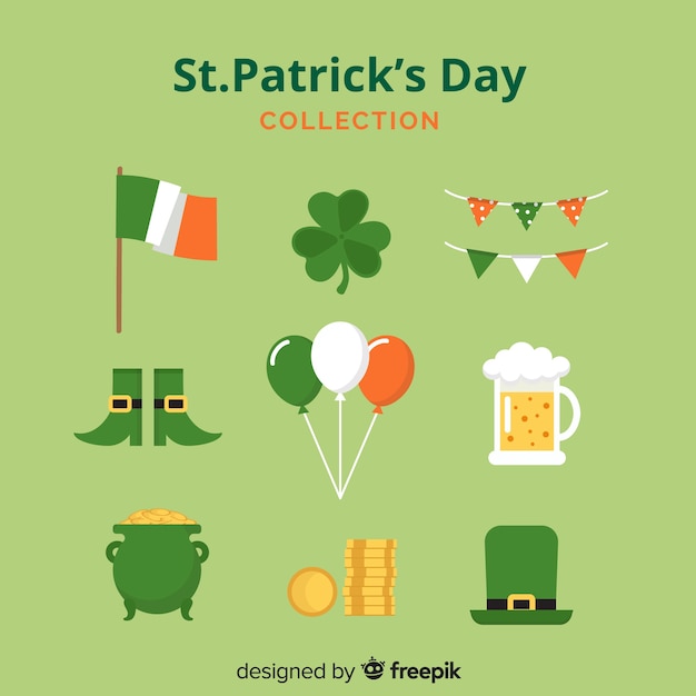 St. patrick's day element collection