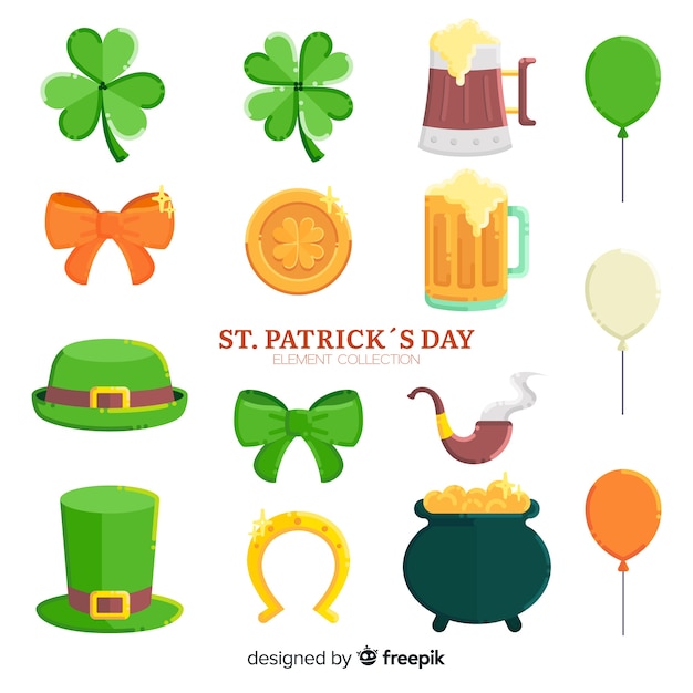 St. patrick's day element collection