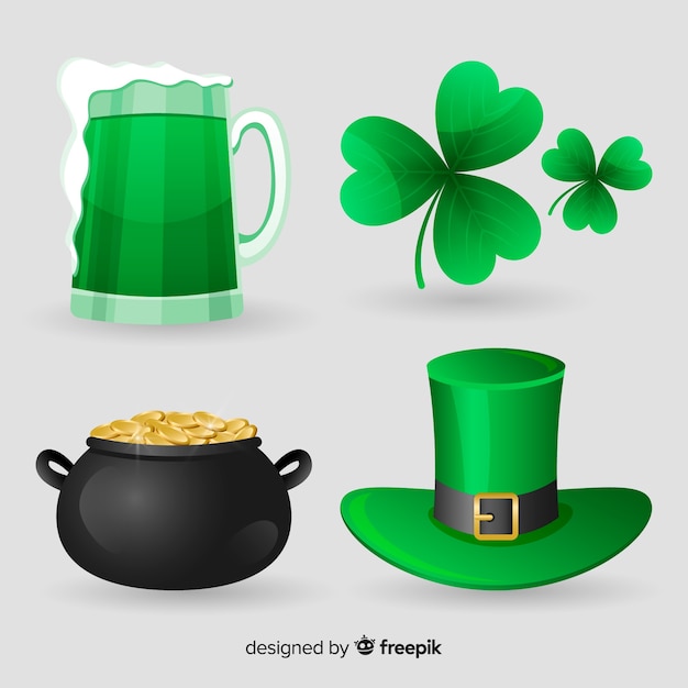 St. patrick's day element collection