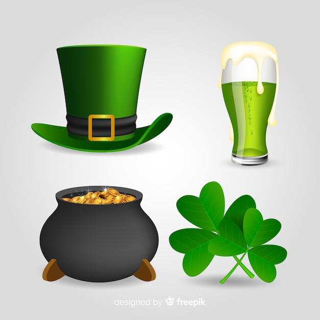 St. patrick's day element collection