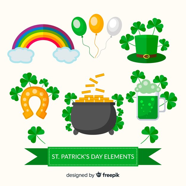 St. patrick's day element collection