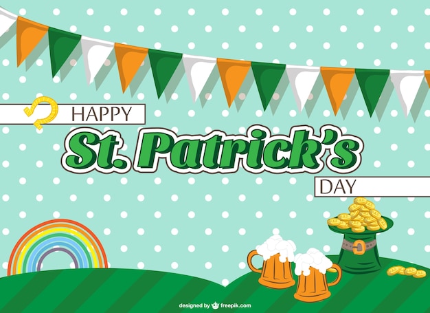 St Patrick's garlands