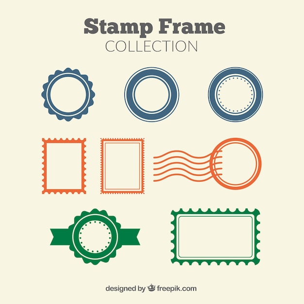 Stamp frames collection