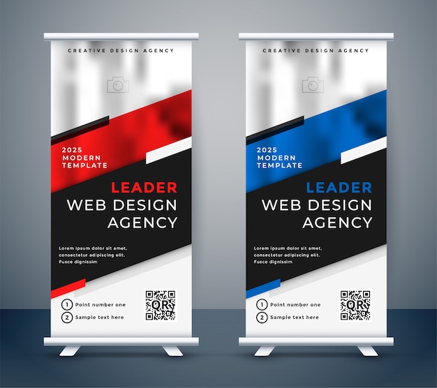 Standee design for your business presentation