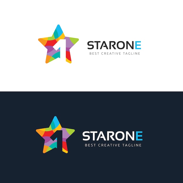 Star logo template