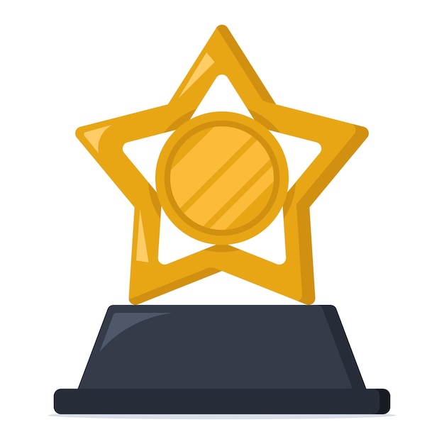 Free Vector star trophy 2