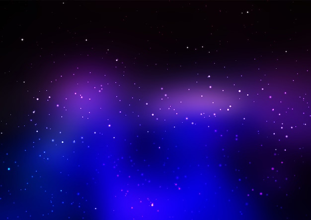 Free Vector starry night sky