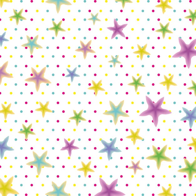 Stars pattern background