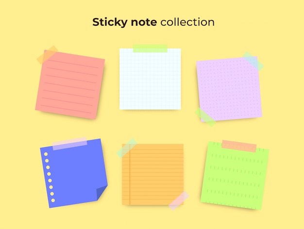 Sticky note collection