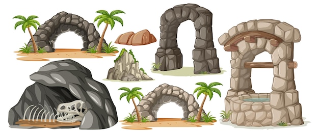 Stone Structures and Natural Elements