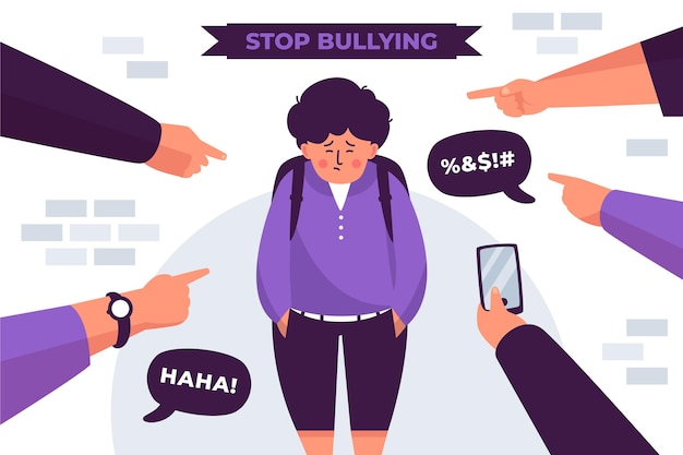 Stop bullying concept