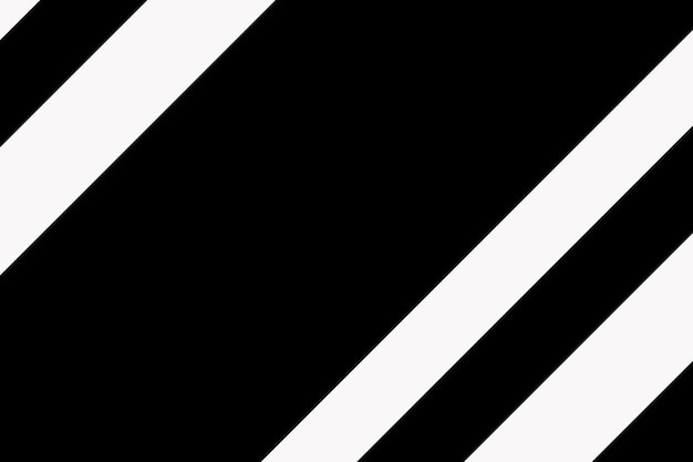 Free vector striped pattern background, simple design in black and white vector