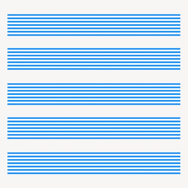 Stripes illustration brush vector seamless pattern set