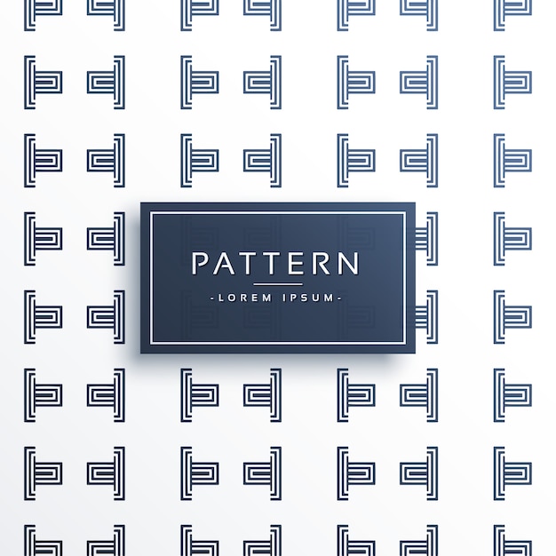 Free Vector stylish line pattern design background