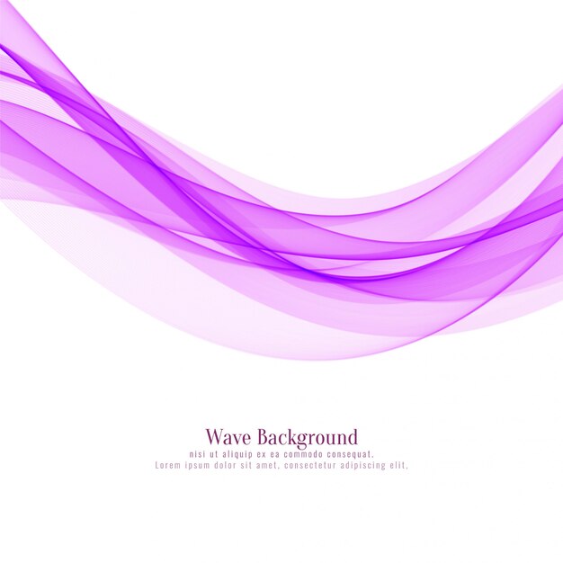 Stylish pink wave background