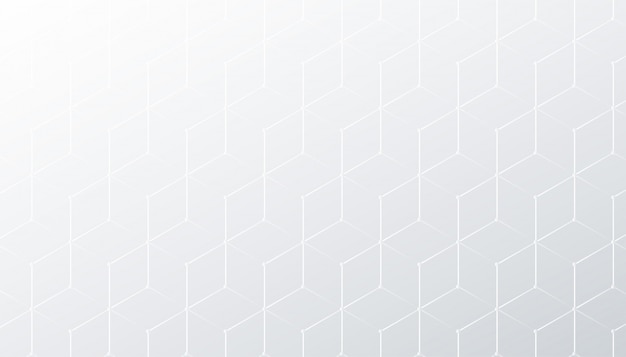 Free vector subtle rombus white and gray pattern background