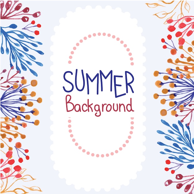 Summer background design