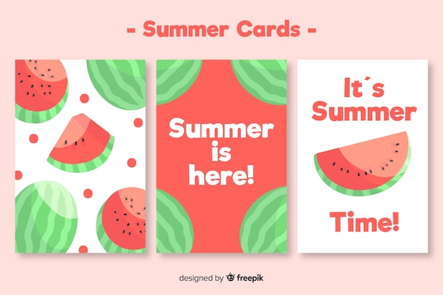 Summer cards collection