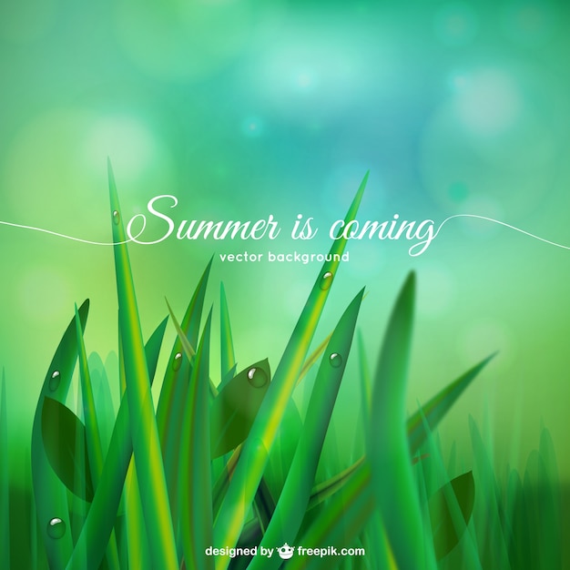 Summer is coming background