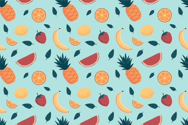 Summer pattern background for zoom