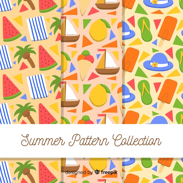 Summer pattern collection