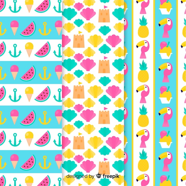 Summer pattern collection