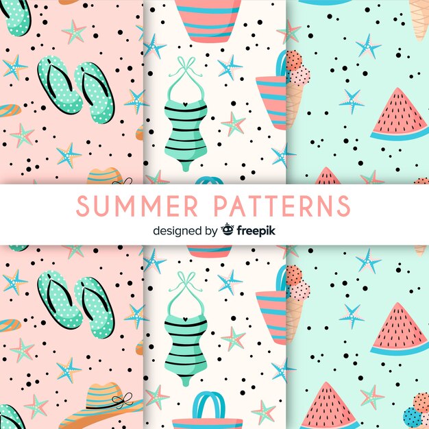 Summer pattern collection