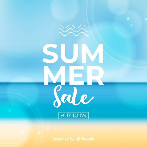 Summer sale background