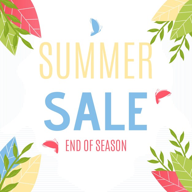 Summer Sales to End of Season Advertisement. Grand Price Fall