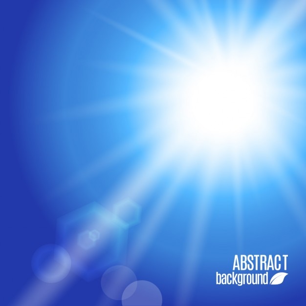 Free Vector sunny blue sky background