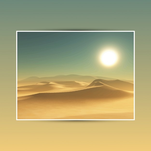 Free Vector sunny sky card background