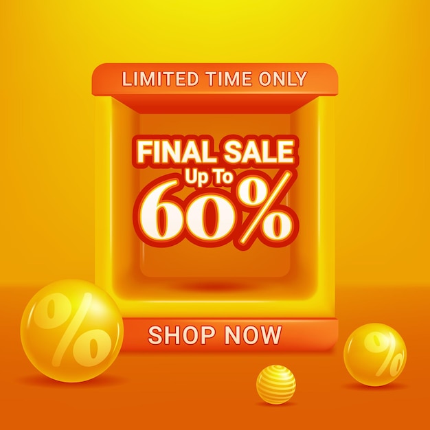 Super discount promo banner vector illustration