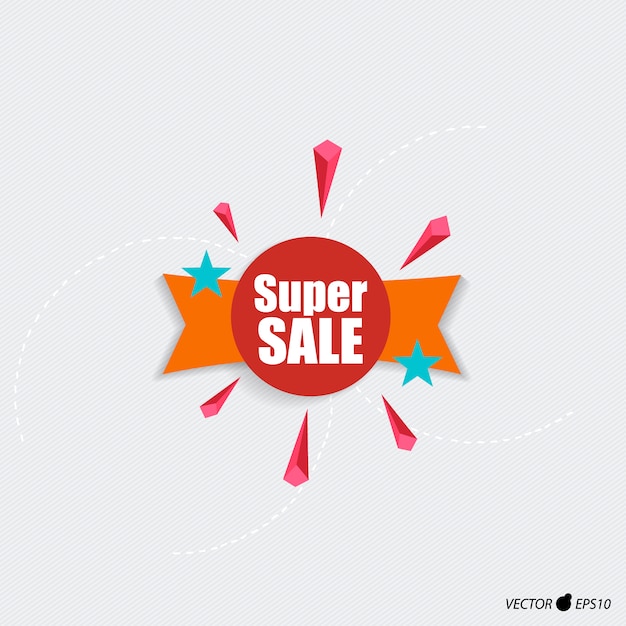 Super sale label design