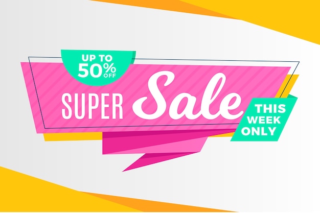 Super sale this week only origami style