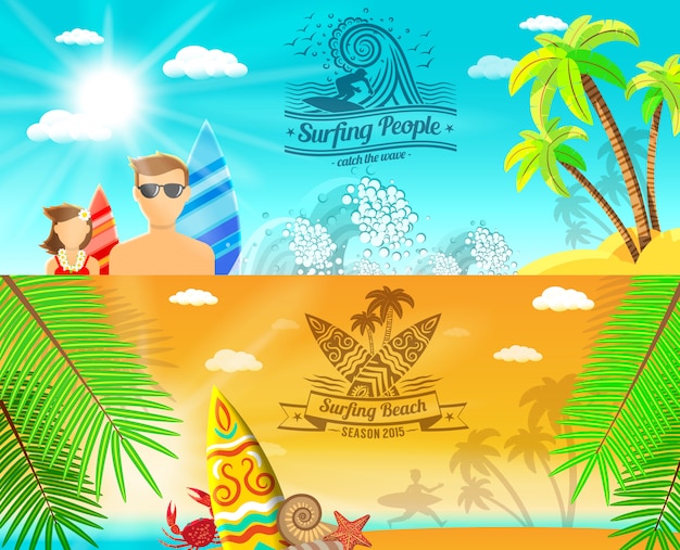 Surf Banner Horizontal