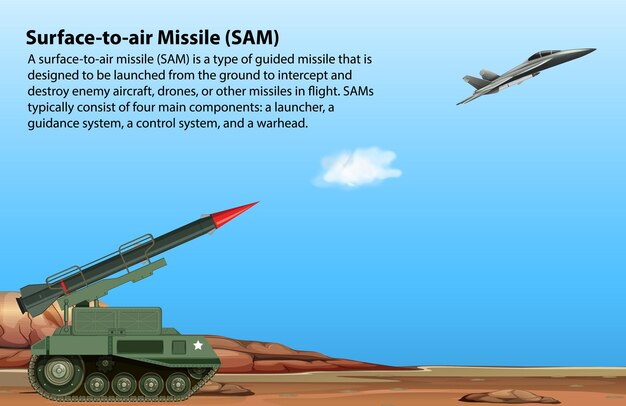 Surface to air Missile SAM