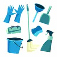 Free vector surface cleaning equipment