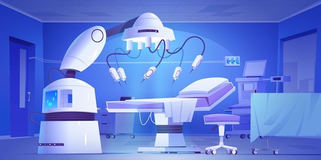 Free Vector surgical lab illustrated background