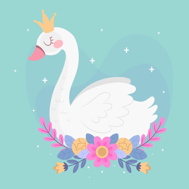 Swan princess character