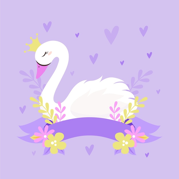 Swan princess concept