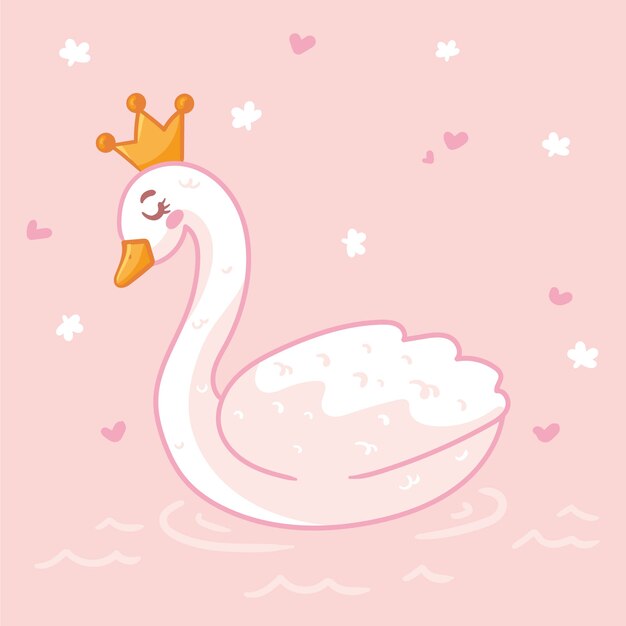 Swan princess concept