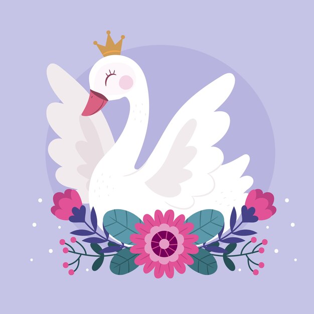 Swan princess concept