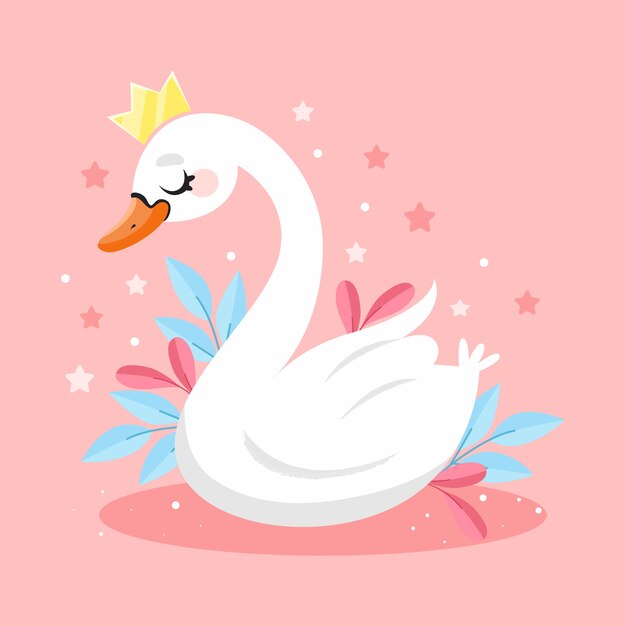 Swan princess concept