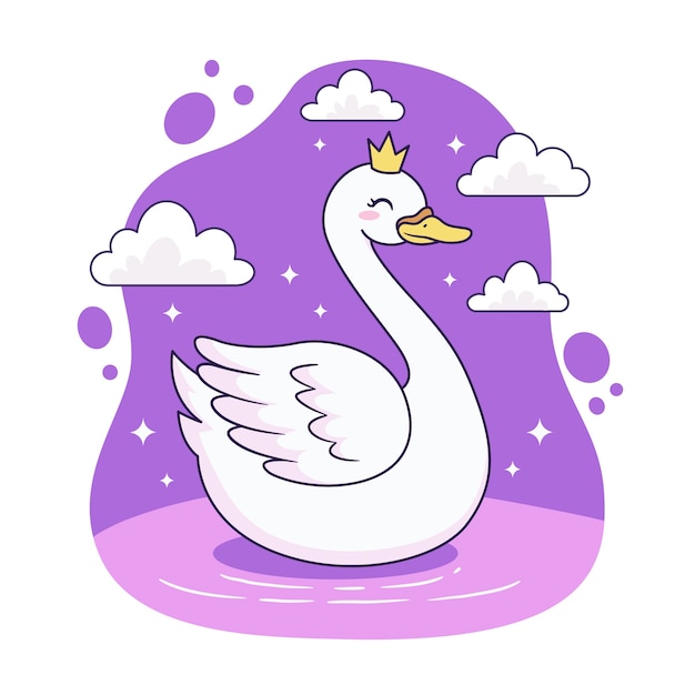 Swan princess concept