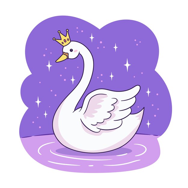 Swan princess concept