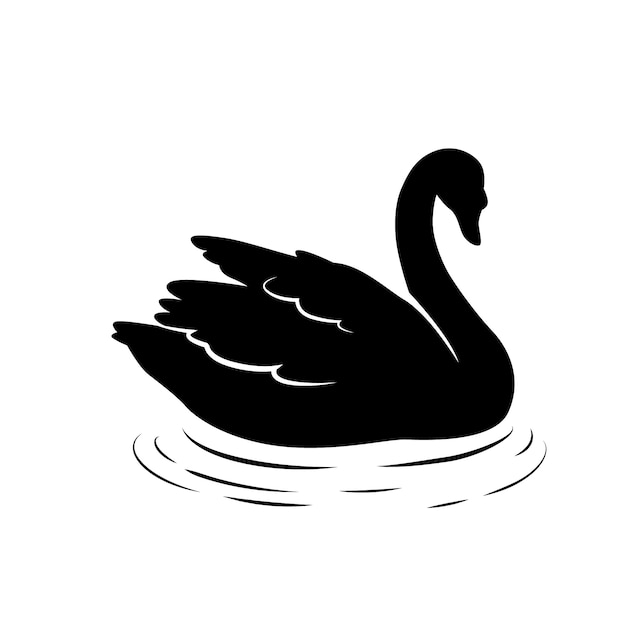 Swan silhouette concept