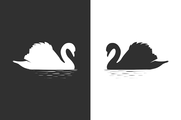 Swan silhouette concept