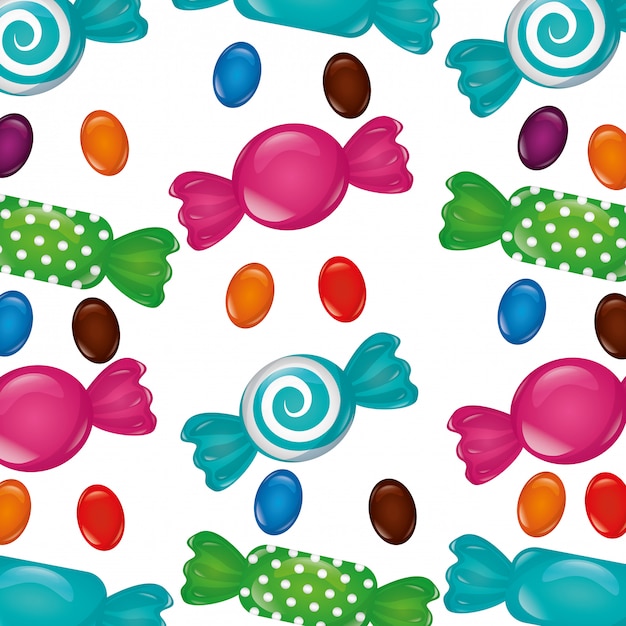 Sweet candy background