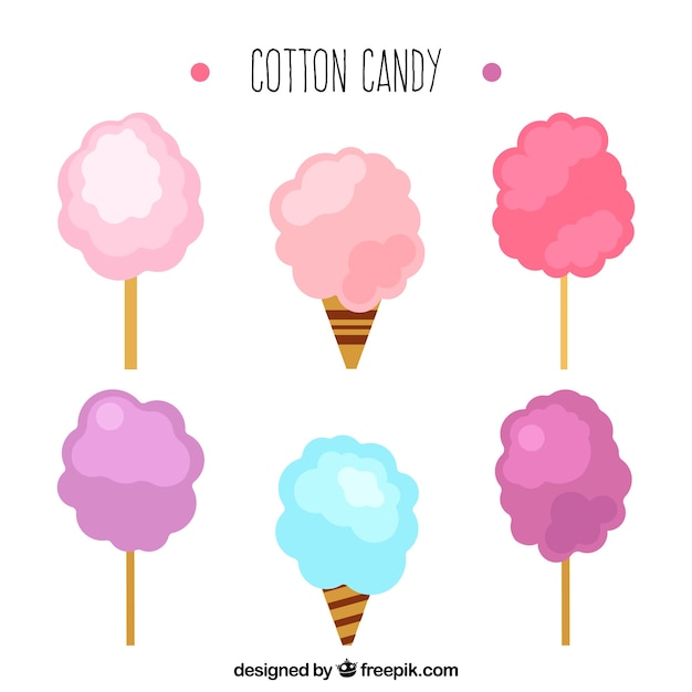 Sweet cotton candy collection